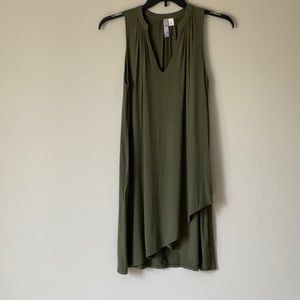 Alya Brand- Francesca’s Store- Olive green dress, Size:XS
